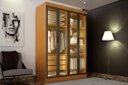 Ver imagem 2 de Módulo Guarda-Roupa 4 Portas Reflecta Áurea - Arbo Design