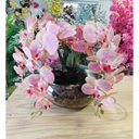 Ver imagem 4 de Arranjo Centro de Mesa Vaso Grande 4 Flores de Orquideas