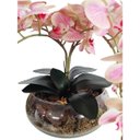 Ver imagem 3 de Arranjo Centro de Mesa Vaso Grande 4 Flores de Orquideas
