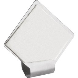 Gancho Adesivo Losango em Inox com 2 Peças - Vonder - 2