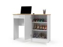 Ver imagem 3 de Mesa / Escrivaninha Sp para Estudo ou Trabalho Cor Branco / Cinamomo