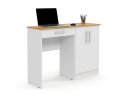Ver imagem 1 de Mesa / Escrivaninha Sp para Estudo ou Trabalho Cor Branco / Cinamomo