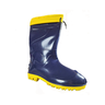 Bota de Pvc Cano Extra Longo com Polaina Preta/amarela Num. 41 - 6