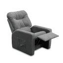 Ver imagem 1 de Poltrona do Papai Reclinável Versa Tecido Veludo - Lm Decor Lm - Decor 78 Cinza
