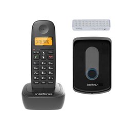 Aparelho Telefonico Fixo Identificador Dect 6.0 e Interfone - 1