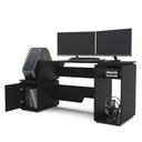Ver imagem 5 de Mesa Gamer E Escritório Xt Racer Space One Politorno Preto/Verde