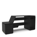 Ver imagem 2 de Mesa Gamer E Escritório Xt Racer Space One Politorno Preto/Verde