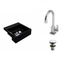 Ver imagem 2 de Kit Cuba XQ355 Torneira Luxo 1195 Válvula Click 1 Polegada G Compace