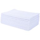 Ver imagem 1 de Kit 10 Toalhas de Rosto para Salão de Beleza Perfeito Estilo Salão Branco