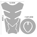 Ver imagem 3 de Protetor Tanque e Bocal Adesivo Moto Honda até 2017 Vermelho Teu Adesivo Protetor Tanque e Bocal Ade