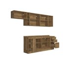 Ver imagem 4 de Armário de Cozinha Completa 100% Mdf 300cm Nogueira Celeste Kappesberg