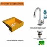 Kit Cuba XQ355 com Torneira Luxo 1195 e Válvula Click 1 1/2 Polegada Compace - 3