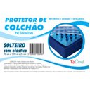 Ver imagem 6 de Kit Capa de Colchão Pvc Solteiro com Elástico + 1 Capa Protetora de Travesseiro Pvc Transparente