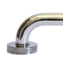 Ver imagem 3 de Alça de Apoio Banheiro Inox Barra 60cm Idoso Deficiente Cadeirante Acessibilidade Resistente Box