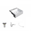 Ver imagem 2 de Kit Cuba Xq355 Válvula 1 Polegada Sifão Flexível Pvc Compace