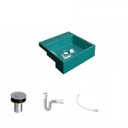 Ver imagem 2 de Kit Cuba Xq355 com Válvula Click 1"b com Sifão Pvc e Flexível Compace