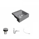 Ver imagem 2 de Kit Cuba XQ355 com Válvula Click 1"B com Sifão PVC e Flexível Compace