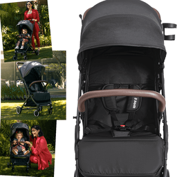 Carrinho de Bebe Compacto Bebe Conforto Kiddo Sprint Ii Preto - 4