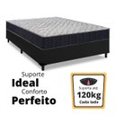 Ver imagem 3 de Cama Box Casal Preto + Colchão Casal De Espuma D45 - Ortobom - Airtech 150 58x138x188cm