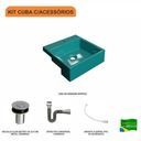 Ver imagem 3 de Kit Cuba Xq355 com Válvula Click 1"b com Sifão Cromado e Flexível Compace