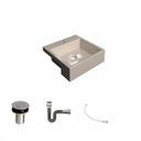 Ver imagem 2 de Kit Cuba XQ355 com Válvula Click 1"B com Sifão Cromado e Flexível Compace