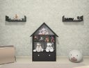 Ver imagem 2 de Casinha Organizadora de Brinquedos Infantil 100% Mdf Plancasa Preto Tx
