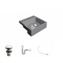 Ver imagem 2 de Kit Cuba Xq355 com Válvula Click 1"g com Sifão Pvc e Flexível Compace