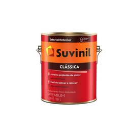 Tinta Clássica Suvinil Cor Palha 3,6 Litros Interior-exterior - 1