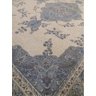Tapete Sala Tabriz Bege Azul 100X150 Cm Clássico Tipo Belga - 4