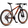 Bicicleta 29 Dropp Race 12V Freio Hidráulico Preto+Laranja - 5