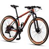 Bicicleta 29 Dropp Race 12V Freio Hidráulico Preto+Laranja - 6