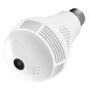Ver imagem 2 de Camera Ip Seguraca Lampada Vr 360 Panoramica Espia Wifi V380