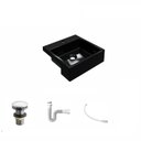 Ver imagem 2 de Kit Cuba Xq355 com Válvula Click 1 1/2" com Sifão Pvc e Flexível Compace