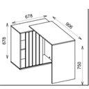 Ver imagem 5 de Escrivaninha de Estudos Caemmun Bisck 1,40