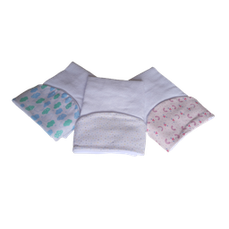Toalha com capuz forrada com fralda BABY HOLDER LUXO Masculino - 2