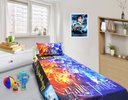 Ver imagem 1 de Jogo De Lençol Decorativo E Fronha Solteiro Harry Potter , Kit 2 pçs
