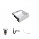 Ver imagem 2 de Kit Cuba XQ355 com Válvula Click 1 1/2" com Sifão Cromado e Flexível Compace