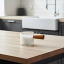 Ver imagem 1 de Copo Medidor 75ml com Cabo de Madeira