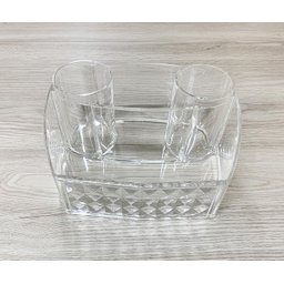 Organizador Porta Maquiagem De Acrilico Bisotado Luxo 73030 - 3
