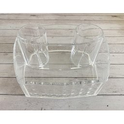 Organizador Porta Maquiagem De Acrilico Bisotado Luxo 73030 - 1