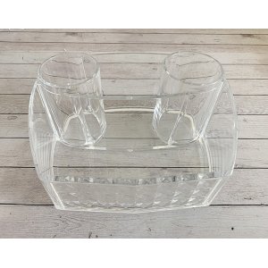 Organizador Porta Maquiagem De Acrilico Bisotado Luxo 73030