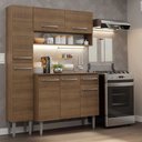 Ver imagem 1 de Armário de Cozinha Compacta 137 Cm Rustic Emilly Madesa 011