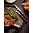 Ver imagem 2 de Jogo de Talheres para Churrasco em Aço Inox com Cabo Castanho Polywood 12 Peças