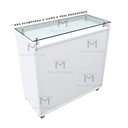 Ver imagem 2 de BALCÃO, LOJA, COMÉRCIO M258.2021.B (BALCÃO AUXILIAR) MUNDI MOVEIS