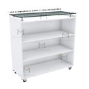 Ver imagem 3 de BALCÃO, LOJA, COMÉRCIO M258.2021.B (BALCÃO AUXILIAR) MUNDI MOVEIS