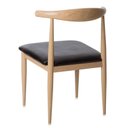 Ver imagem 4 de Kit 2 Cadeiras Elbow Chair Carina Anm6610f Anima Office Aço com Revestimento que Imita Madeira