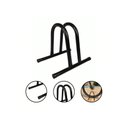 Ver imagem 2 de Kit 3 Suportes de Chão para Bike em Pé Cor Preto Combo Stock