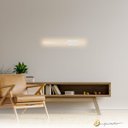 Ver imagem 2 de Arandela de Parede Style 60cm Branco Luz Indireta Led 2700k Branco Quente Bivolt