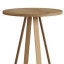 Ver imagem 3 de Mesa Lateral de Apoio com Pés Metálicos 45x45cm 27940 Artesano - Hanover/dourado