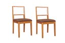 Ver imagem 7 de Conj Sala de Jantar Mesa Red Ripada C/4 Cad Betina Mad Eucalipto:madeira/marrom